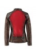 Blade Trinity Jessica Biel (Abigail Whistler) Black & Red Leather Jacket